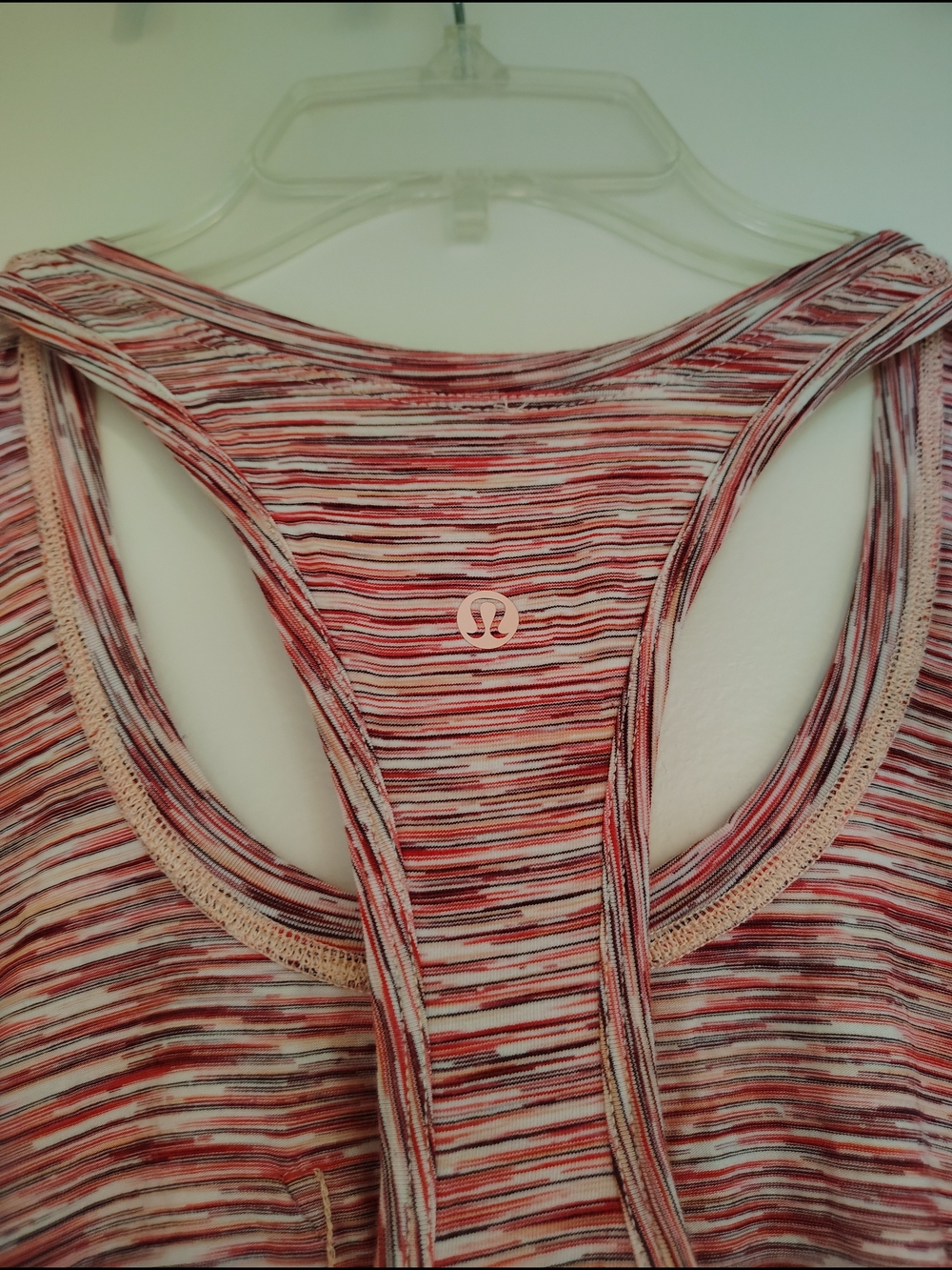lululemon athletica Yogi Racer Back III Space Dye White Minty - Picture 9 of 13